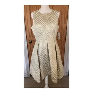 Eliza J Gold Dress